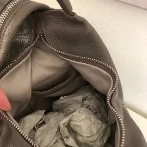 ???HOST PICK??? NWOT Valentina Italia Taupe Pebbled Leather Backpack/Sling Valentina | Bags | Host Pick Nwot Valentina Italia Taupe  main image 2